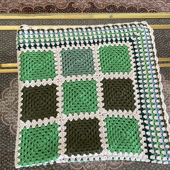 —- Other - Handmade by hobbii 8/4 cotton yarn. square 34x34 inches